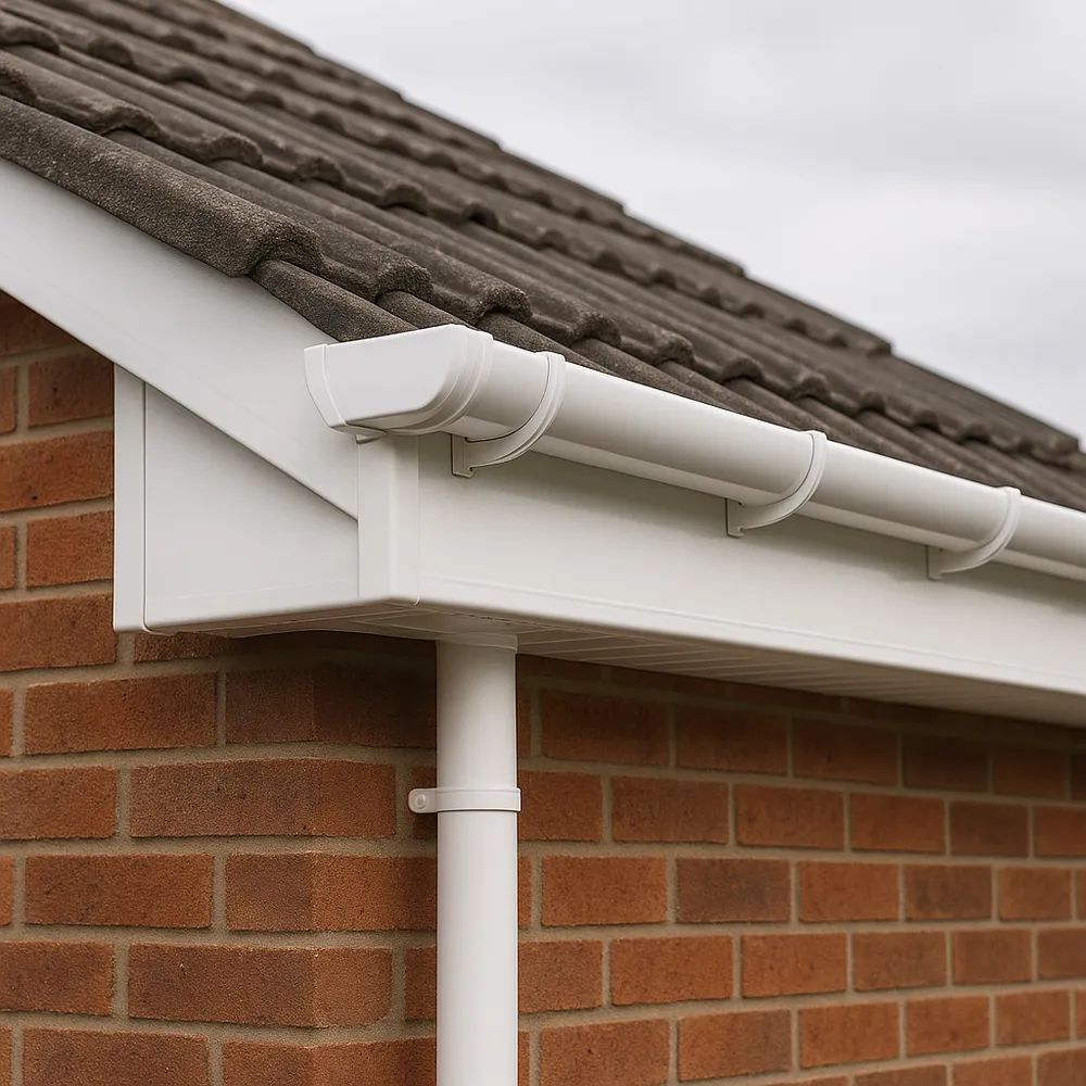 New uPVC guttering and fascias